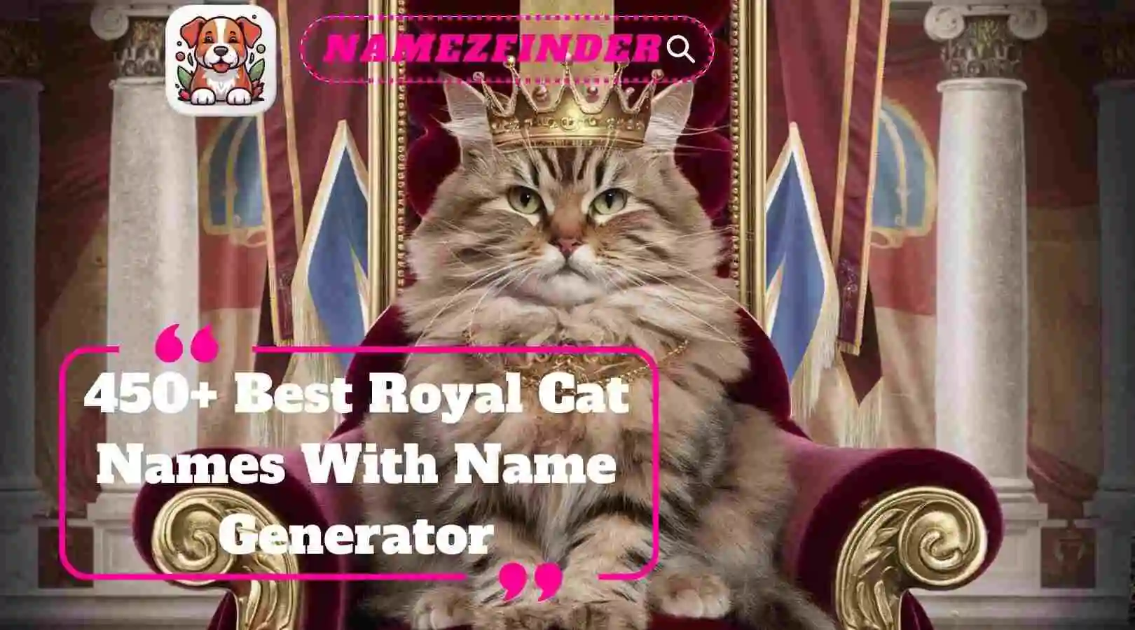 Best Royal Cat Names With Name Generator