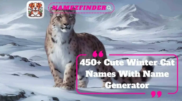 Cute Winter Cat Names With Name Generator